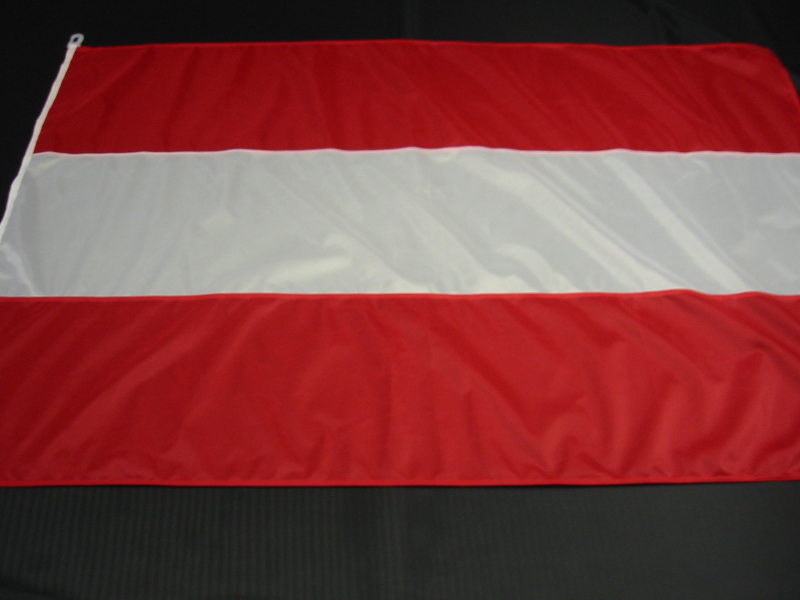 weiß Streifen Hissflagge 90 x 150 cm Fahne rot Flagge 